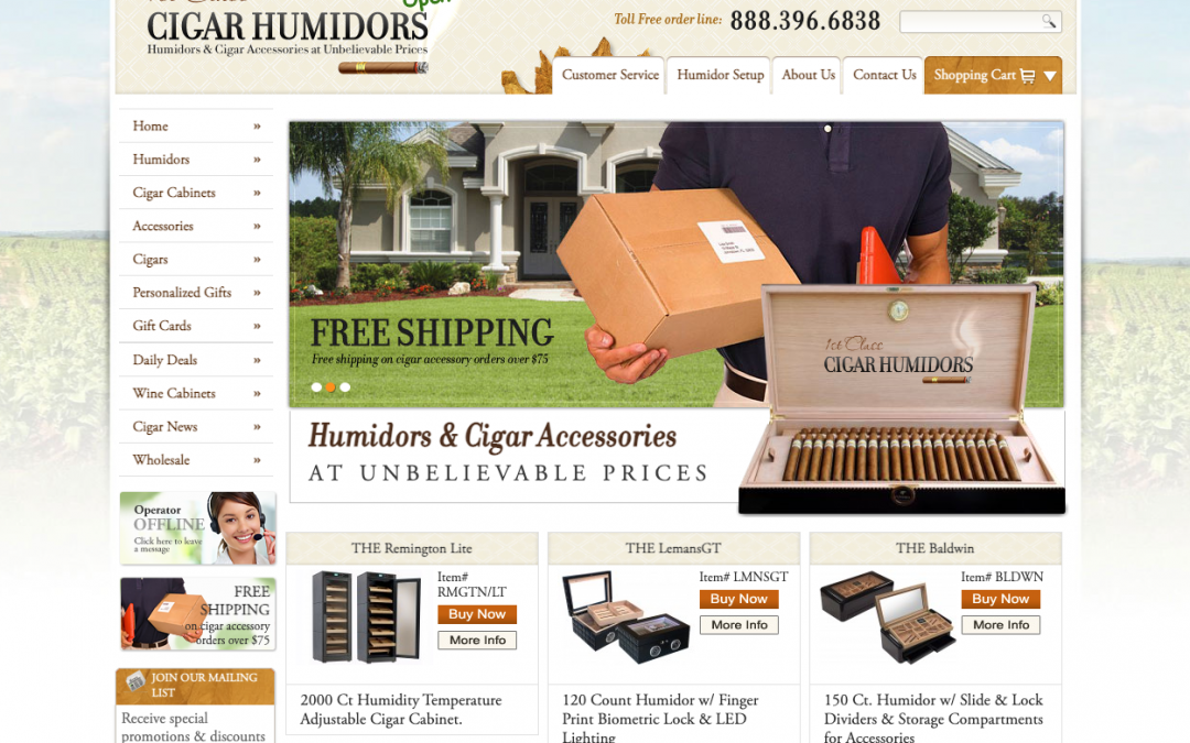 Cigar Humidors Online